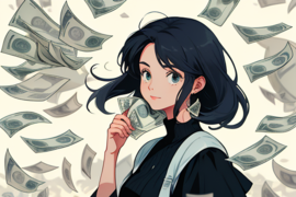 以后不会再借钱给别人（从今以后不再借钱给别人）