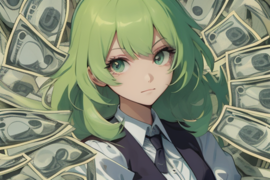 把钱都给了小三（给小三的钱都是现金）